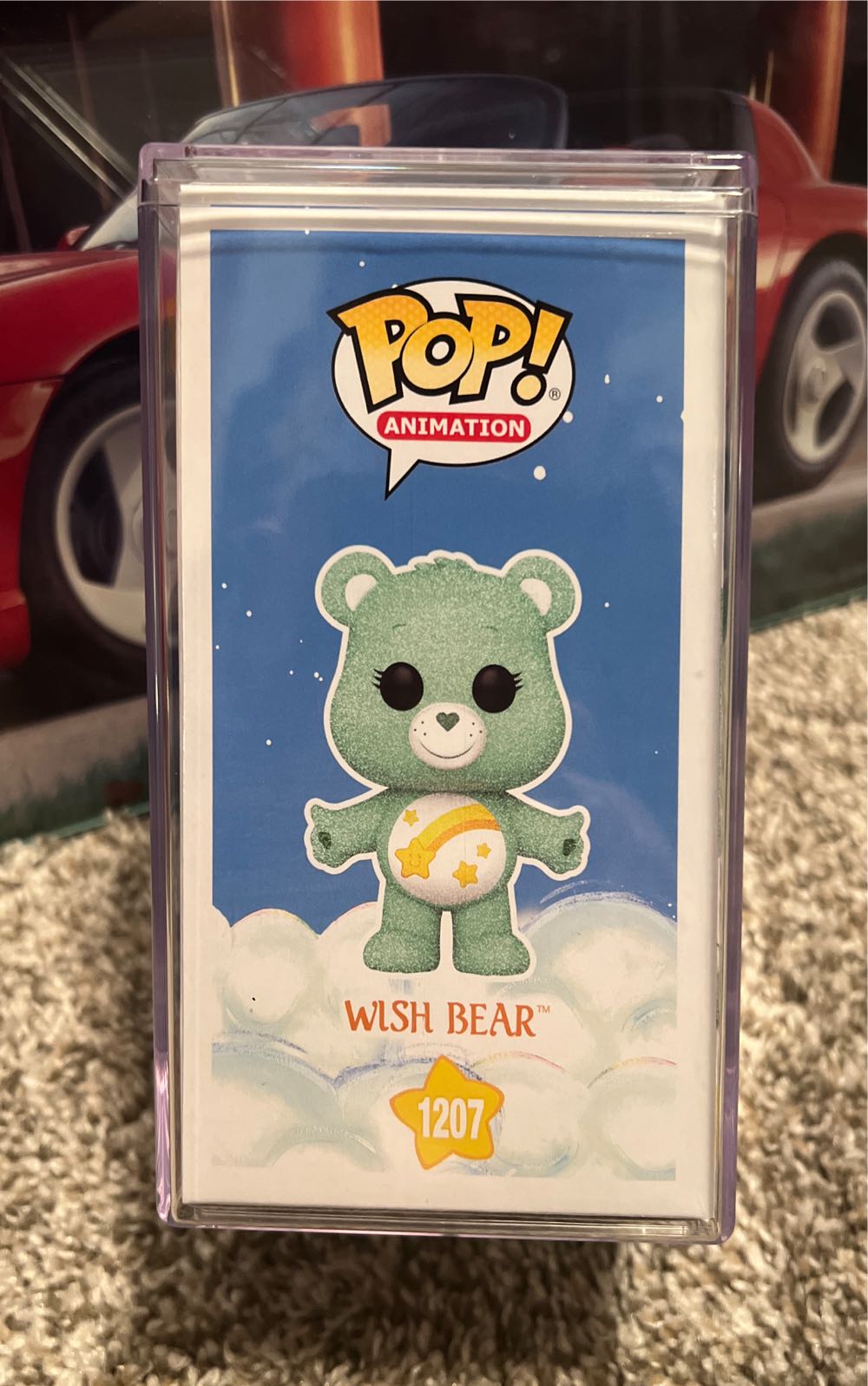 Care Bears: Wish Bear, #1207  vinyl figure collectible [Barcode 889698624633] - Main Image 4
