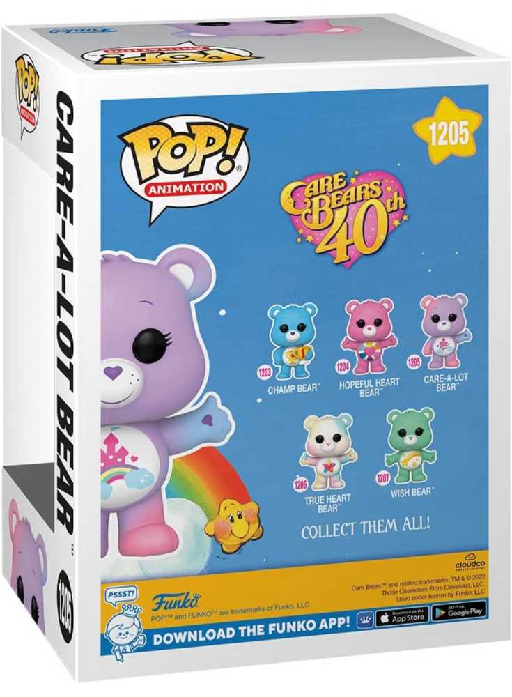 POP - Care-A-Lot Bear - Funko vinyl figure collectible [Barcode 889698615570] - Main Image 3