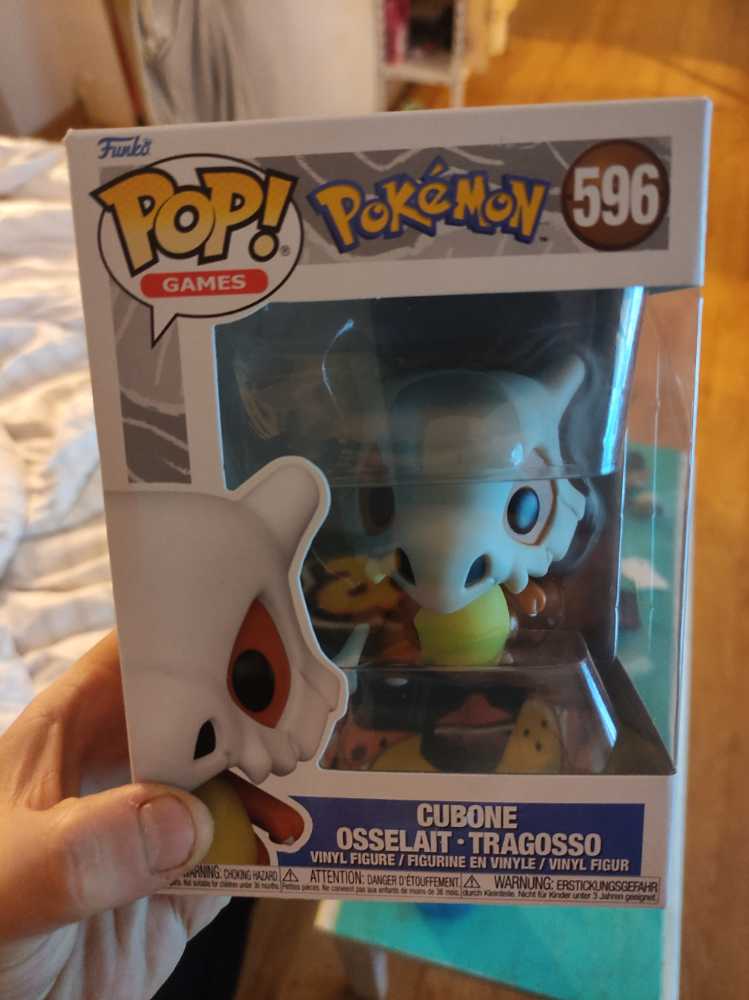 Cubone - Pokémon vinyl figure collectible [Barcode 889698650410] - Main Image 2