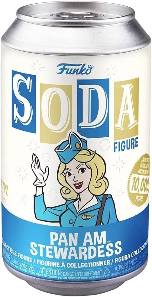 Pan Am Stewardess - Chase - FUNKOPOP - Funko Vinyl Soda - Ad Icons vinyl figure collectible [Barcode 889698583206] - Main Image 2