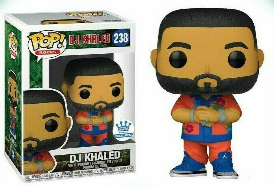 Dj Khaled - 238 - Exclusive - Funko Pop Rocks - Musicians vinyl figure collectible [Barcode 889698572330] - Main Image 2