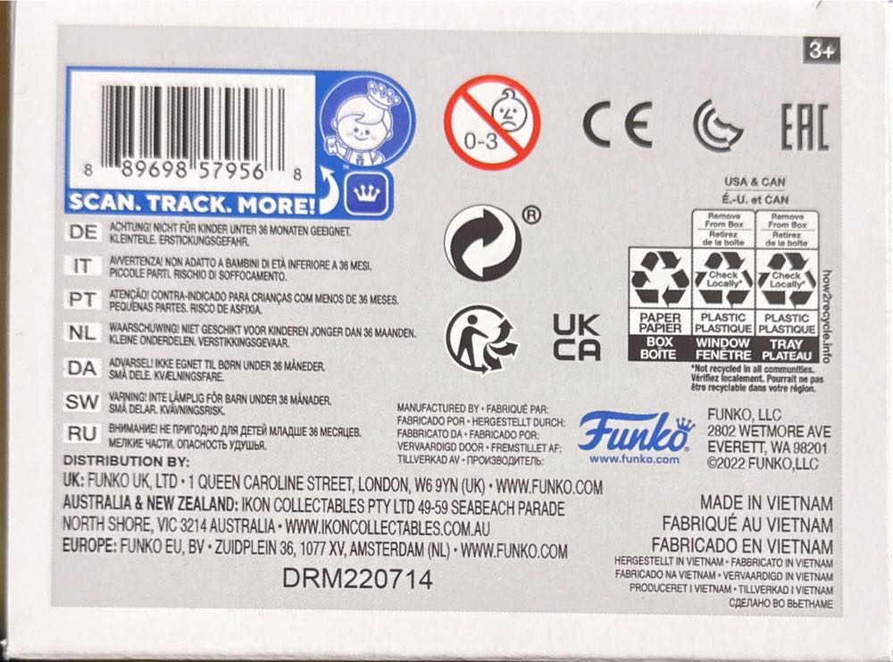 Funko DC Super Heroes #353 Superman (in Holiday Sweater) (D.I.Y.) - DC: Superheroes vinyl figure collectible [Barcode 889698579568] - Main Image 4