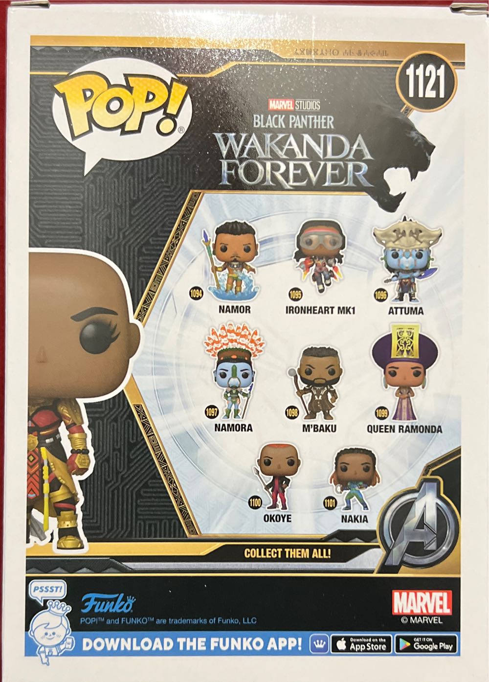 Ayo - Marvel Universe vinyl figure collectible [Barcode 889698668064] - Main Image 2