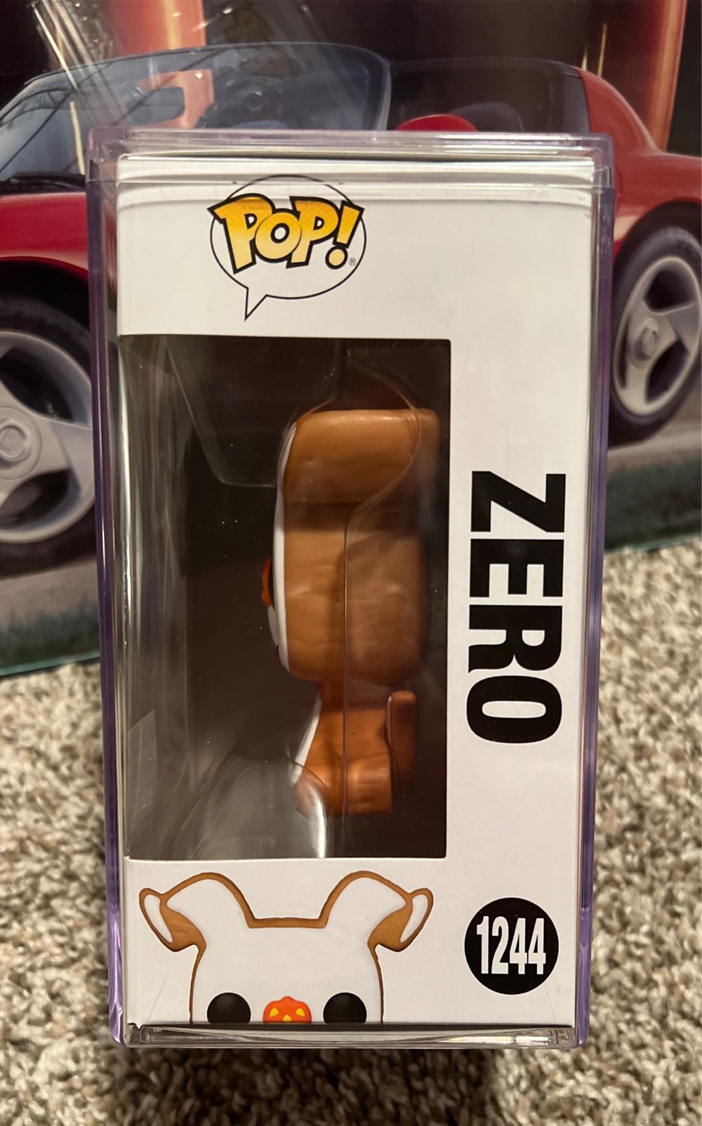 Funko Pop! Zero Gingerbread Nightmare Before Christmas Hot Topic - The Nightmare Before Christmas vinyl figure collectible [Barcode 889698677189] - Main Image 3