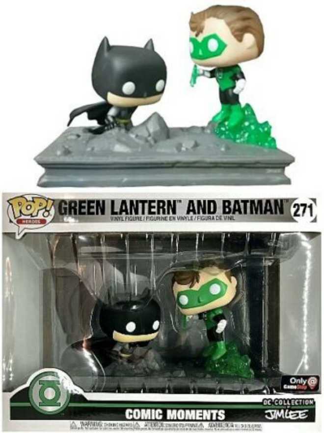 Green Lantern Batman Two Pack  - DC Comics vinyl figure collectible - Main Image 2
