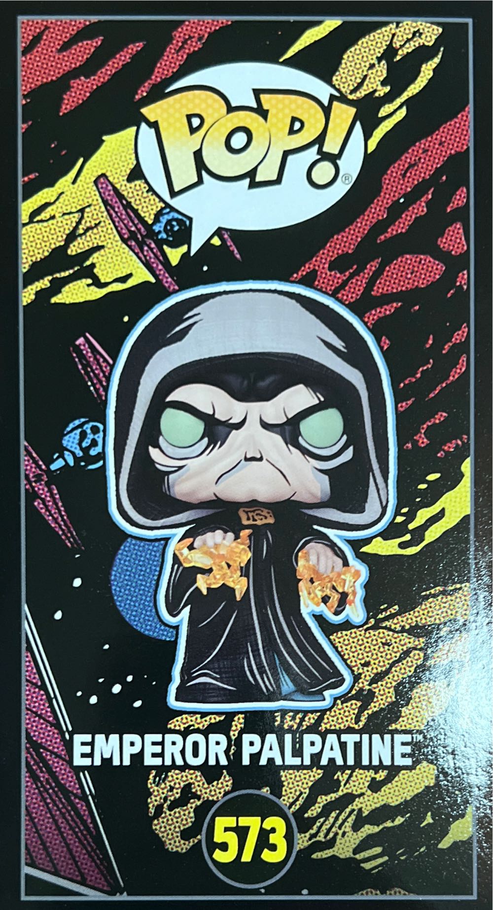 #573: Emperor Palpatine - Star Wars: Retro Series vinyl figure collectible [Barcode 889698666244] - Main Image 3