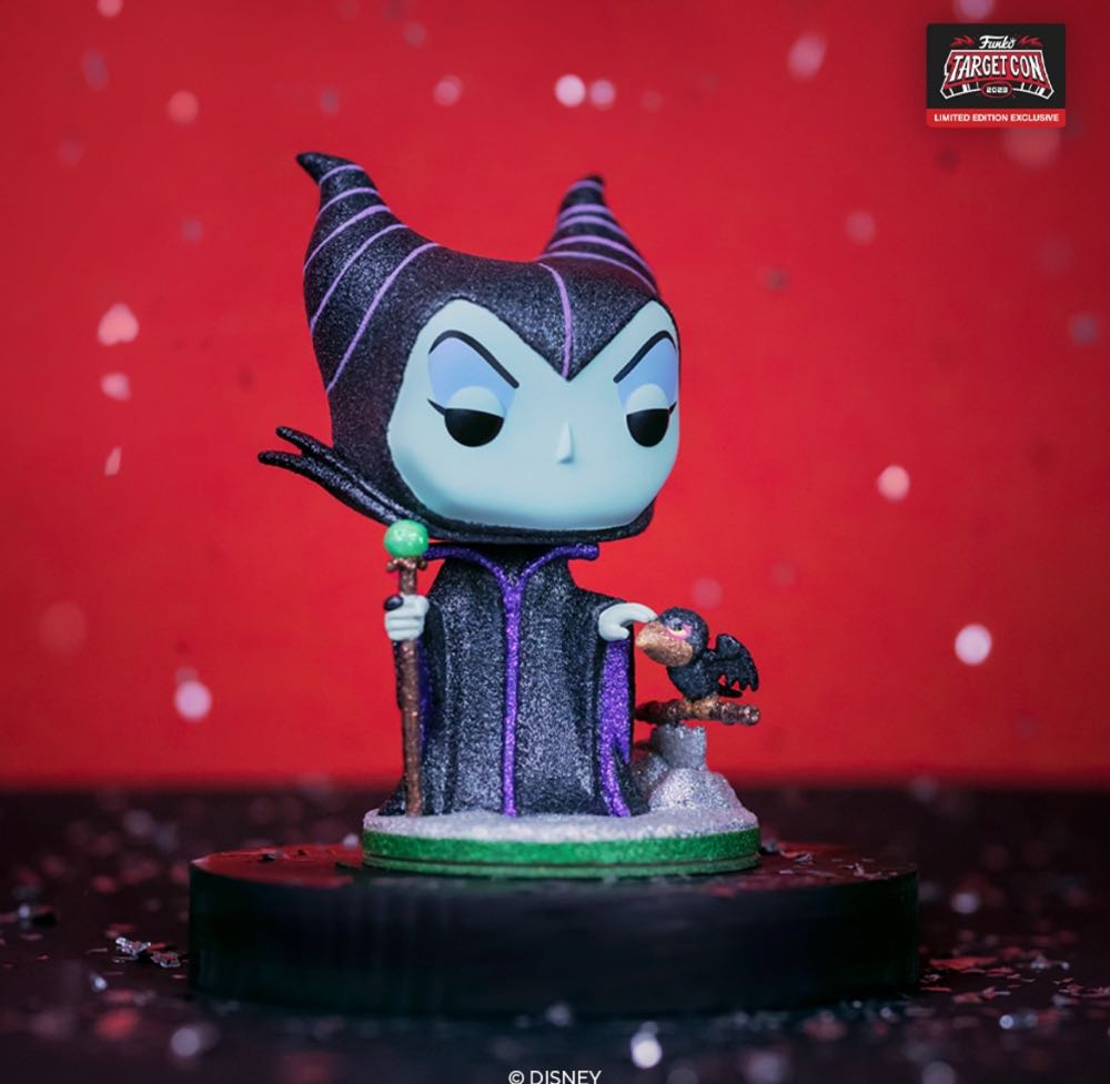 Maleficent Diamond Target con - Disney Villains vinyl figure collectible [Barcode 889698589284] - Main Image 2