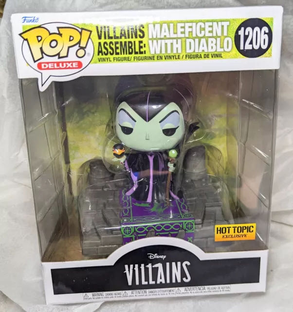 Villians Assemble: Maleficent With Diablo 1206 - Disney Villains vinyl figure collectible - Main Image 3