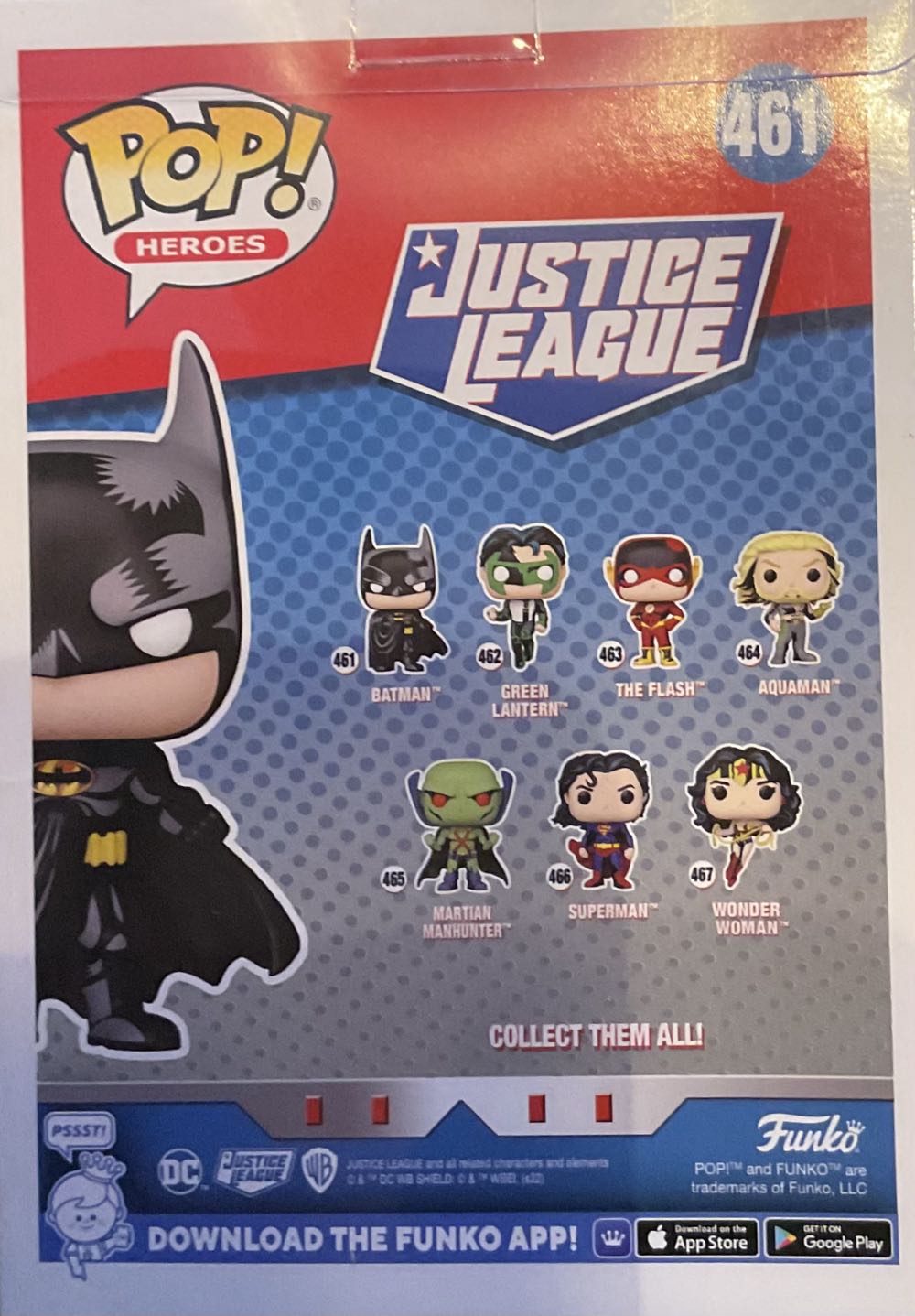 Comics Batman #461 Dc Justice League Comics - Batman vinyl figure collectible [Barcode 889698666152] - Main Image 3