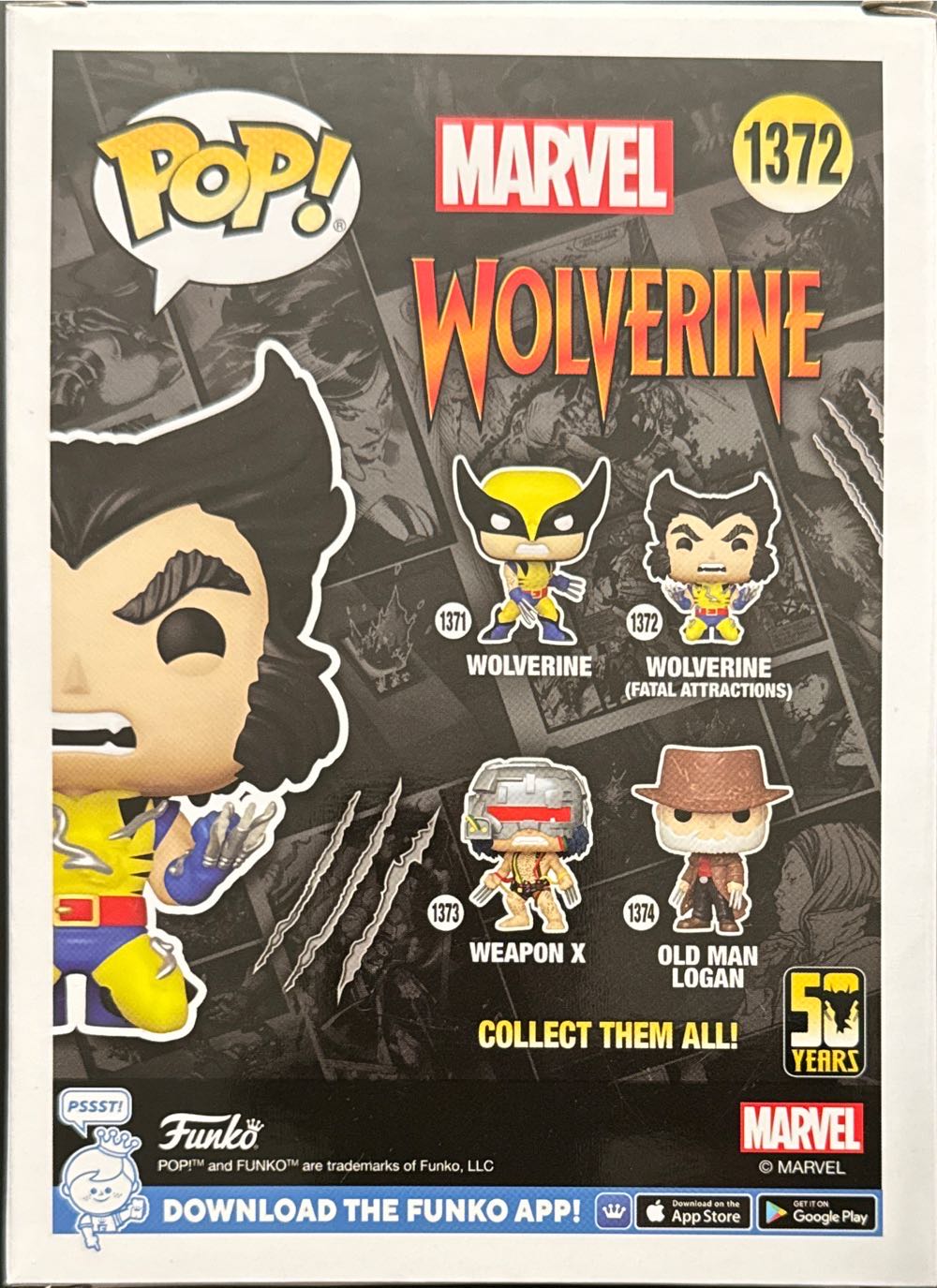 Wolverine (Fatal Attractions) - Marvel Universe vinyl figure collectible [Barcode 043377354307] - Main Image 3