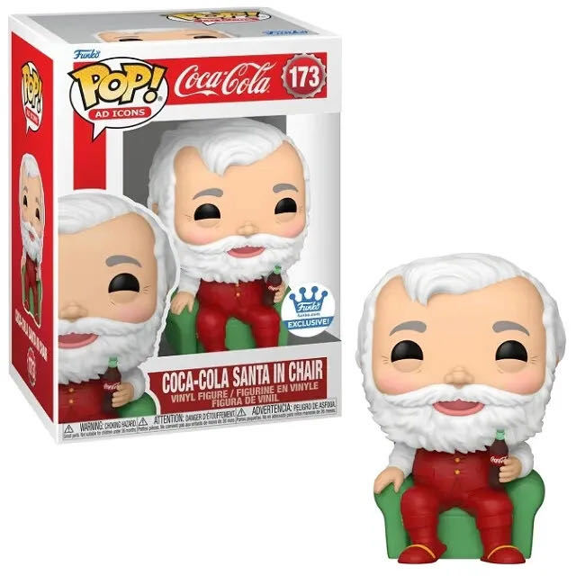 Coca-Cola - Santa in Chair - Coca-Cola vinyl figure collectible [Barcode 889698669313] - Main Image 2