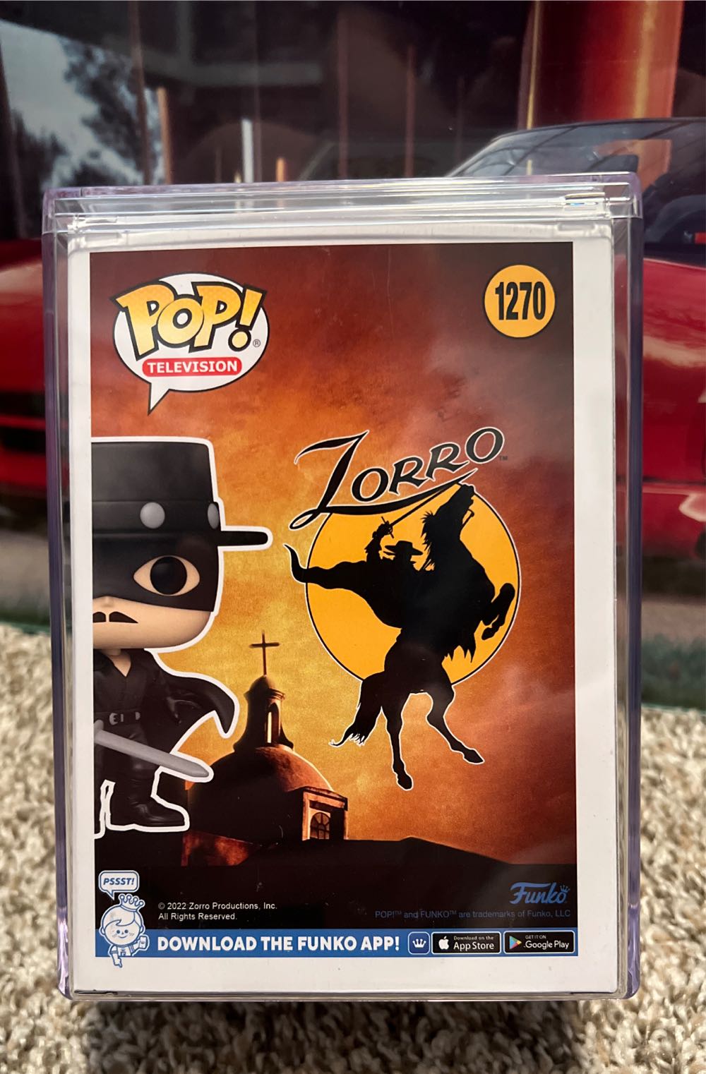 Zorro  vinyl figure collectible [Barcode 889698593182] - Main Image 2