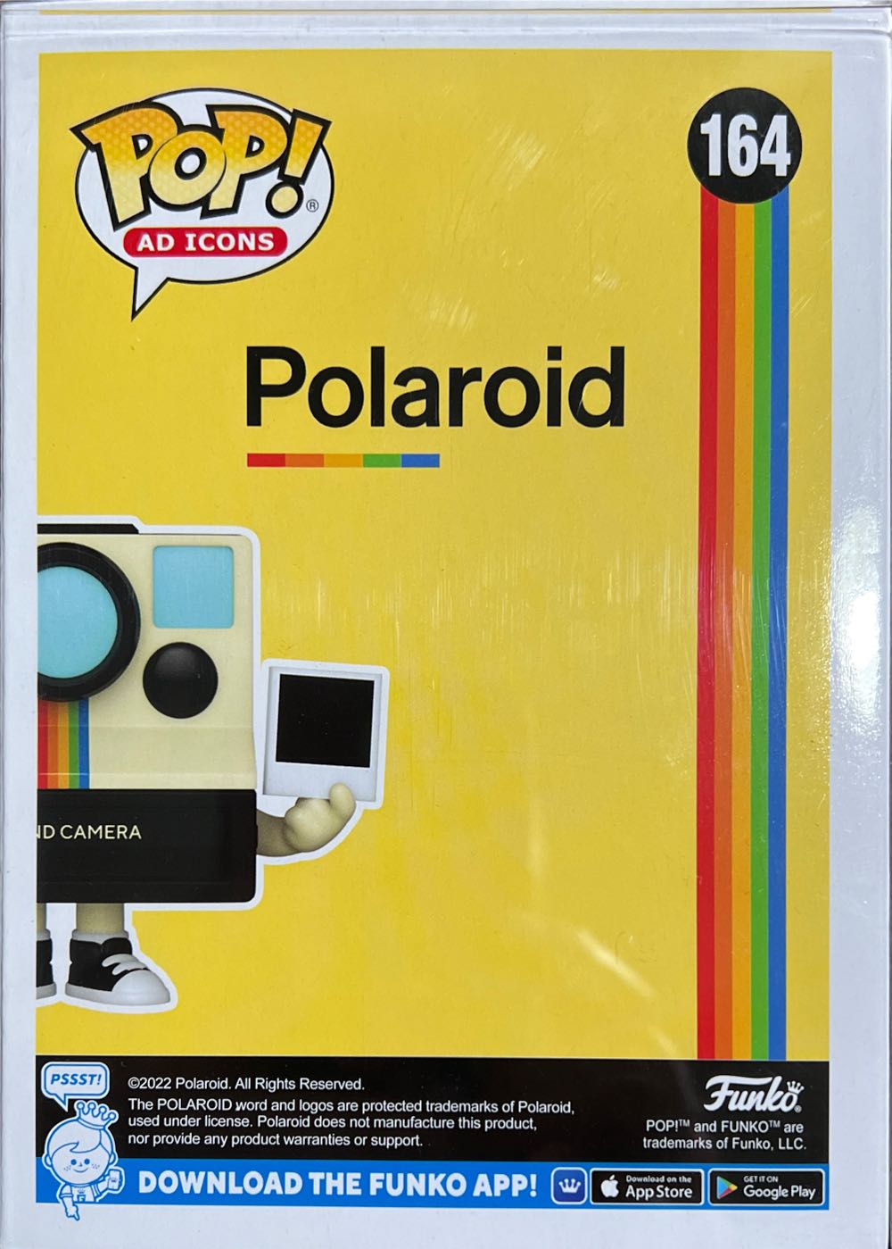 Polaroid -164- Polaroid Camera - Ad Icons vinyl figure collectible [Barcode 889698653718] - Main Image 2