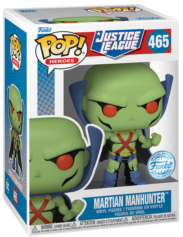 Martian Manhunter - DC Universe vinyl figure collectible [Barcode 889698666190] - Main Image 2