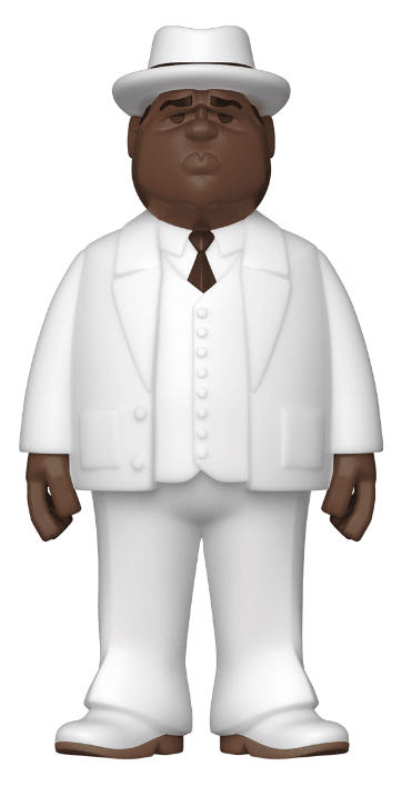 Pop Pop! Vinyl Gold: Biggie Smalls White Suit 12” Multicolor  vinyl figure collectible [Barcode 889698567213] - Main Image 2