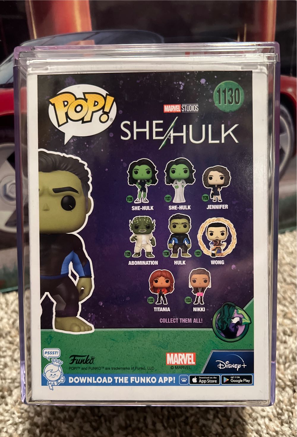 Hulk  vinyl figure collectible [Barcode 889698642002] - Main Image 2