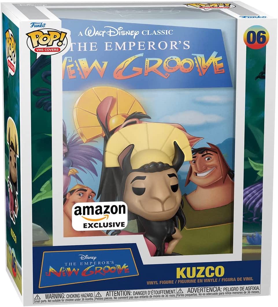 Pop! VHS Cover: Kuzco - Disney vinyl figure collectible [Barcode 889698623339] - Main Image 2