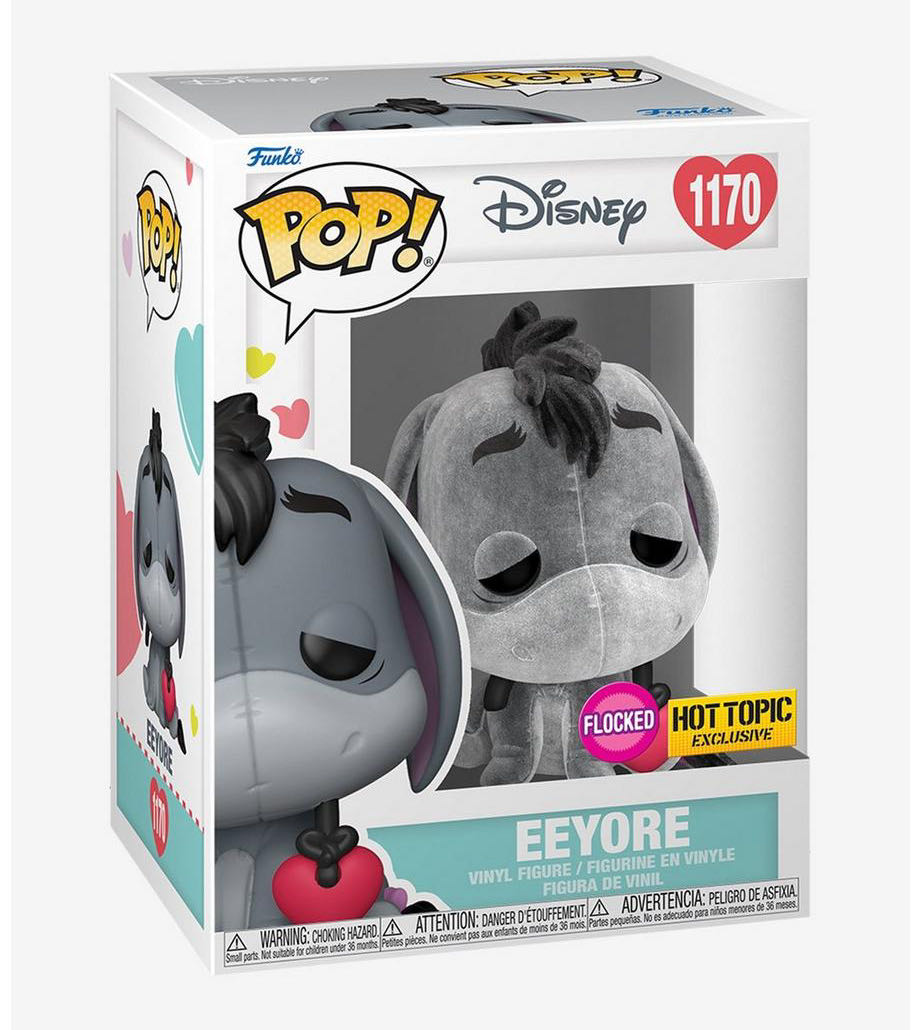Eeyore Valentine’s  - Winnie the Pooh vinyl figure collectible [Barcode 889698603126] - Main Image 2