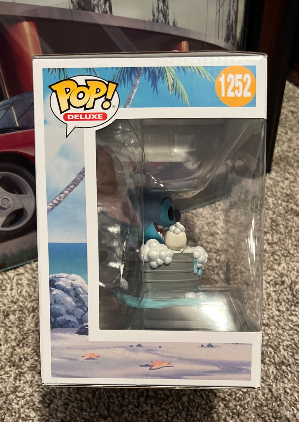 Stitch in Bathtub - Lilo and Stitch vinyl figure collectible [Barcode 889698688864] - Main Image 4