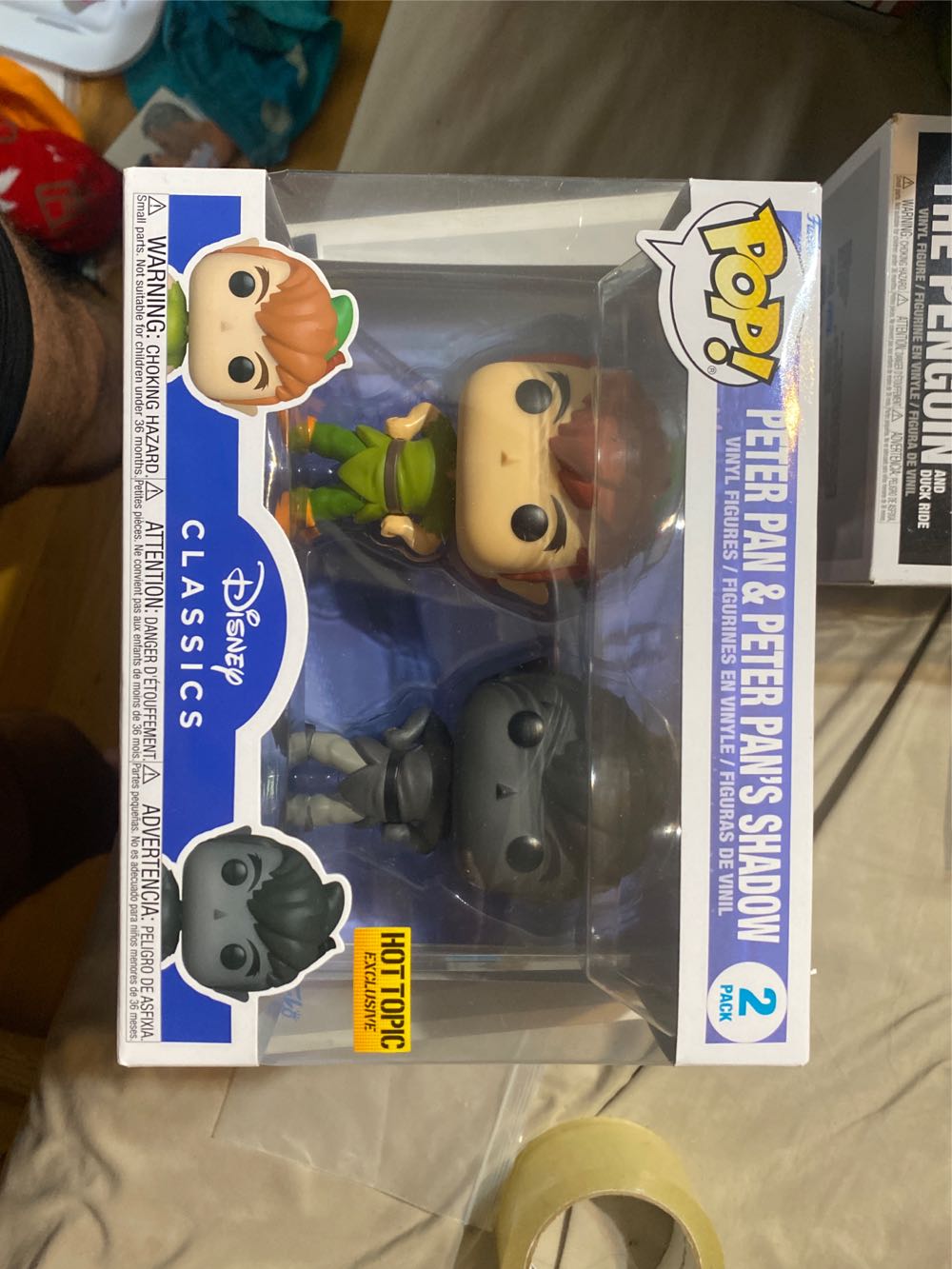 Peter Pan & Peter Pan’s Shadow - Peter Pan vinyl figure collectible [Barcode 889698623407] - Main Image 2