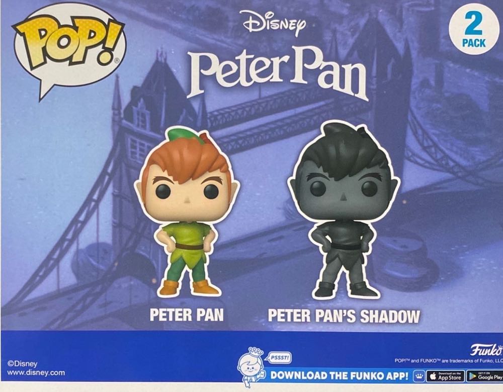 Peter Pan & Peter Pan’s Shadow - Peter Pan vinyl figure collectible [Barcode 889698623407] - Main Image 4