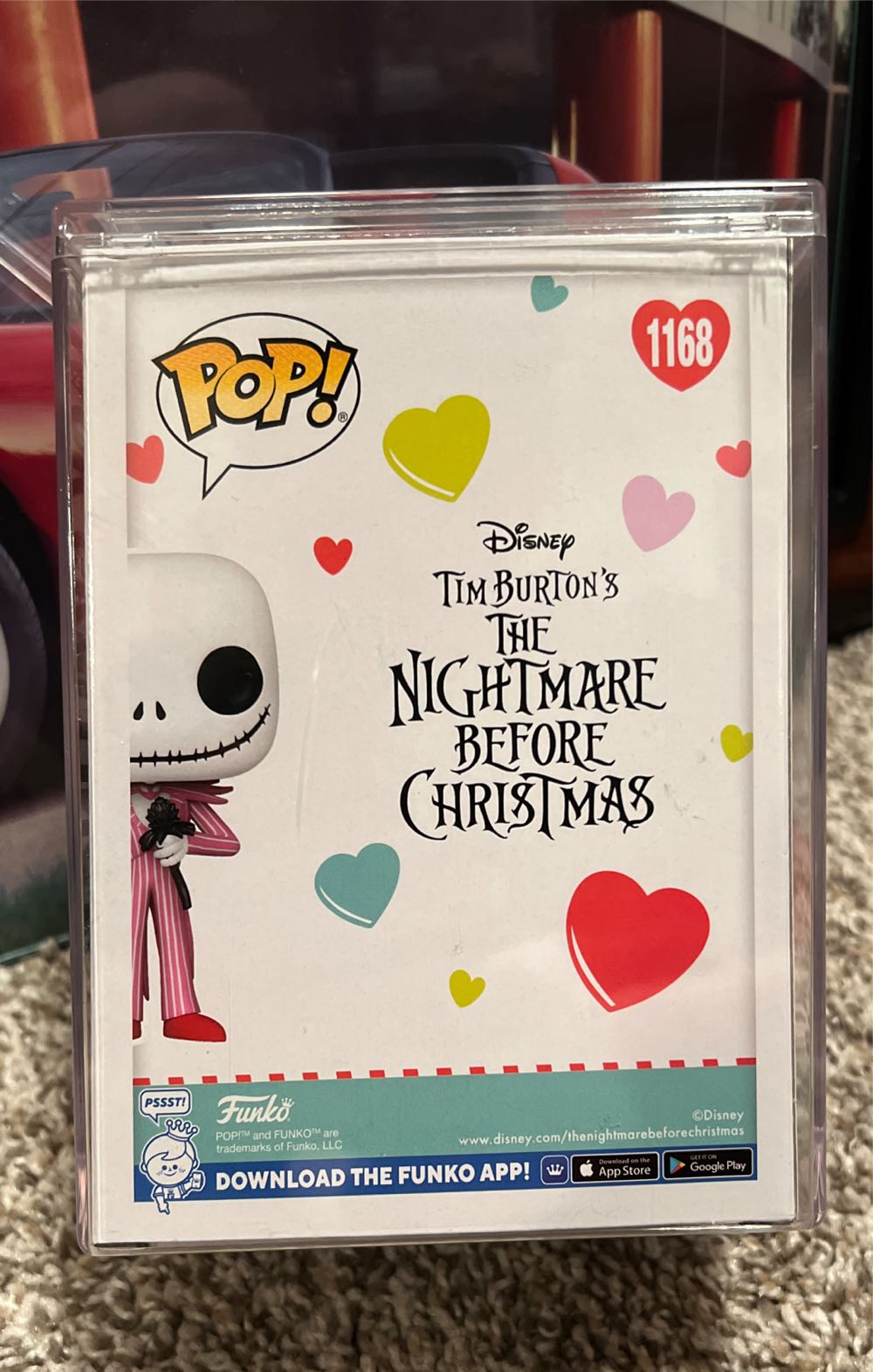 Jack Skellington - The Nightmare Before Christmas vinyl figure collectible [Barcode 889698603133] - Main Image 2