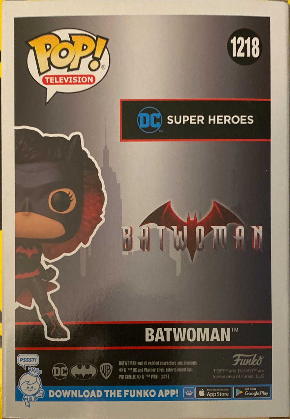 Batwoman Funko Pop #1218  - Batman vinyl figure collectible - Main Image 2