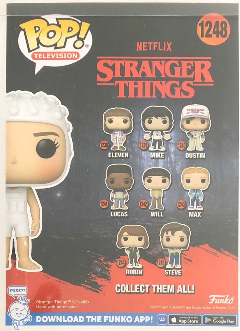 Eleven - Stranger Things vinyl figure collectible [Barcode 889698623919] - Main Image 3