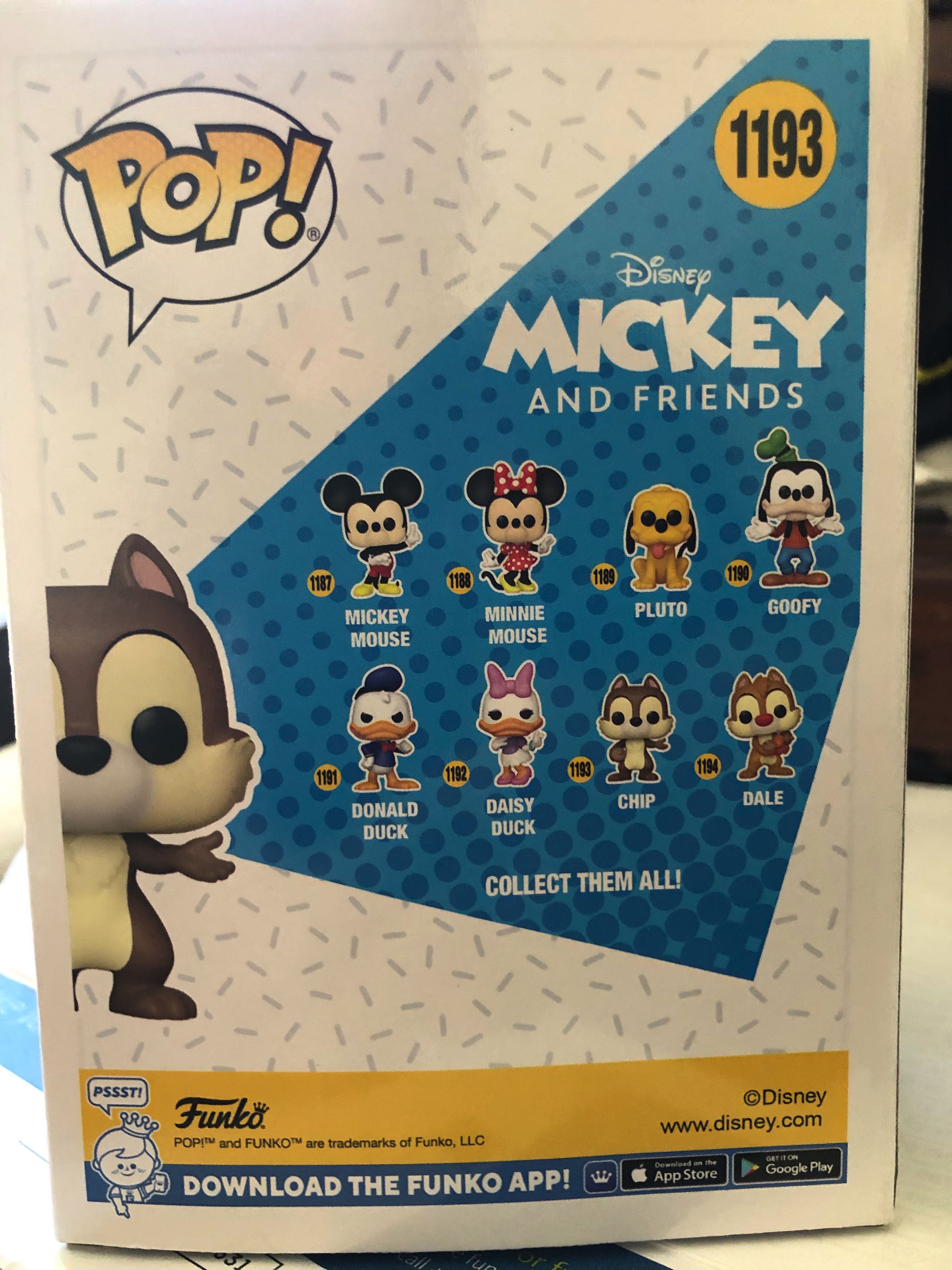 Disney-Chip  - Disney vinyl figure collectible [Barcode 889698596183] - Main Image 2