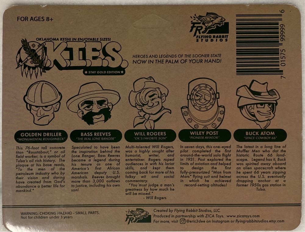 O.K.I.E.S.  vinyl figure collectible [Barcode 701575999996] - Main Image 3