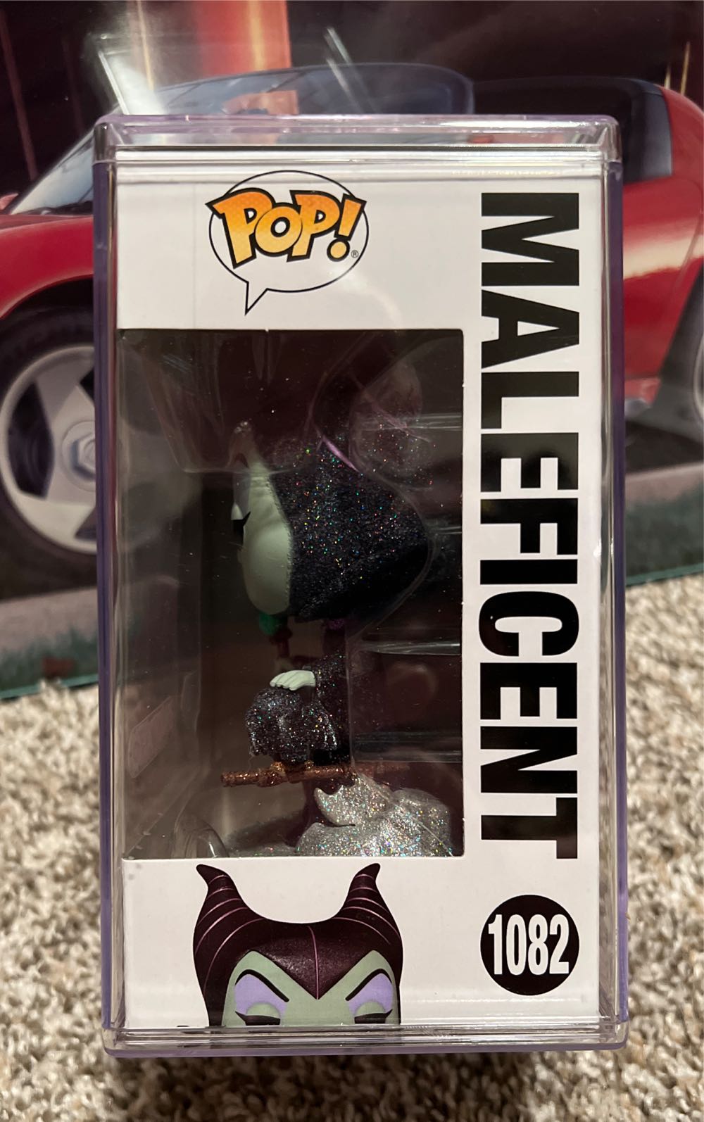 #1082 Disney: Villains: Maleficent (TargetCon) - Disney Villains vinyl figure collectible [Barcode 889698589215] - Main Image 3