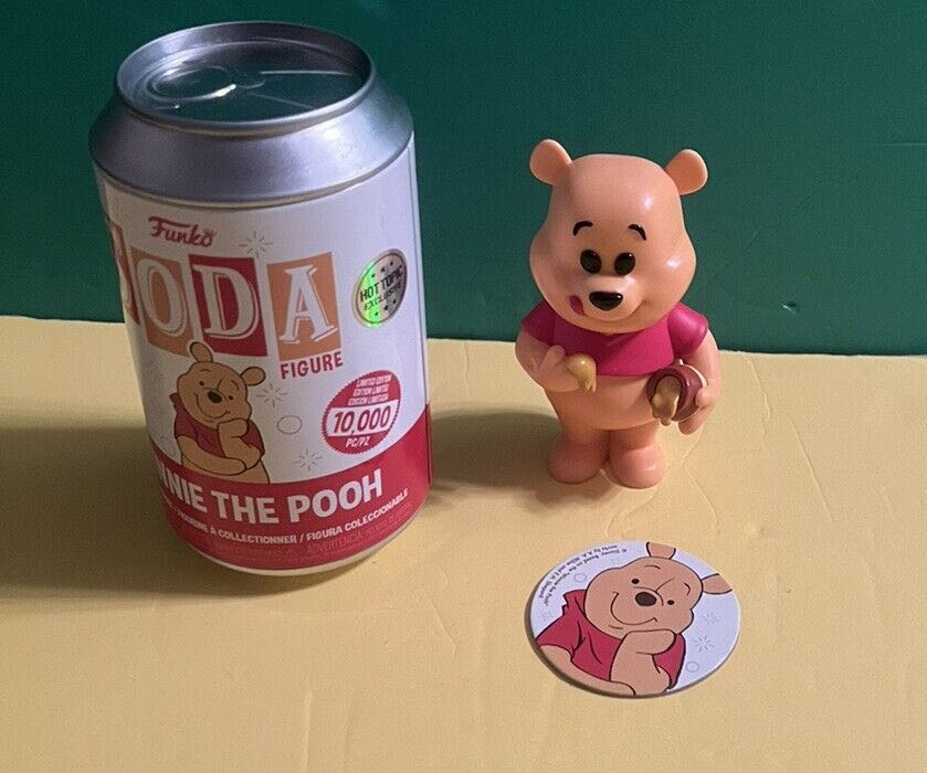 Winnie The Pooh   - FUNKOPOP - Funko Vinyl Soda - Winnie the Pooh vinyl figure collectible [Barcode 889698587242] - Main Image 4