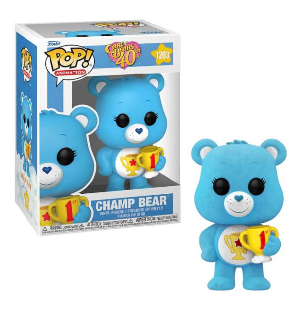 POP - Champ Bear Flocked - Funko vinyl figure collectible [Barcode 889698615556] - Main Image 3