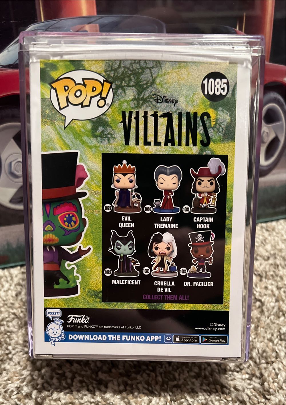 Dr. Facilier - Disney Villains vinyl figure collectible [Barcode 889698581110] - Main Image 2