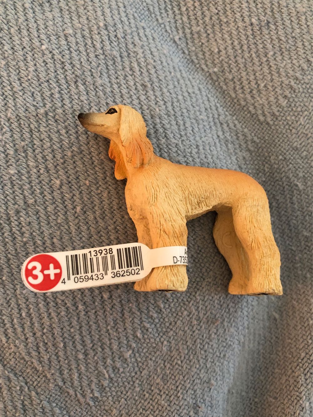 Schleich Farm World Cute And Realistic Dog Toy Animals For Boys And Girls Afghan Hound Dog Figurine Ages 3  vinyl figure collectible [Barcode 4059433362502] - Main Image 2