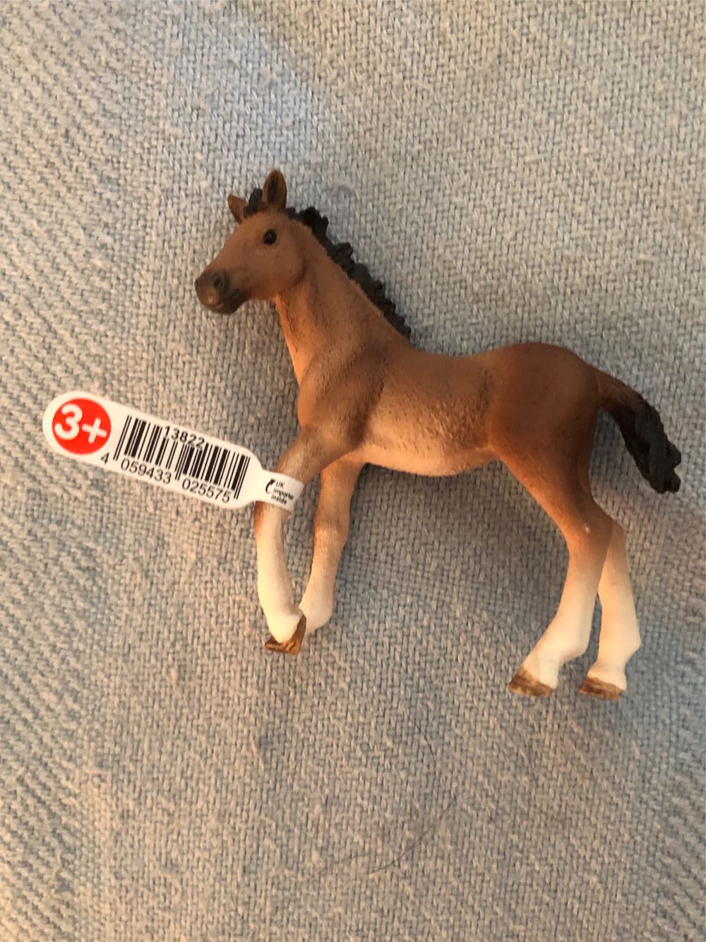Schleich Horse Club Horse Toys For Girls And Boys Andalusian Foal Baby Horse Toy Figurine Ages 5  vinyl figure collectible [Barcode 4059433025575] - Main Image 2