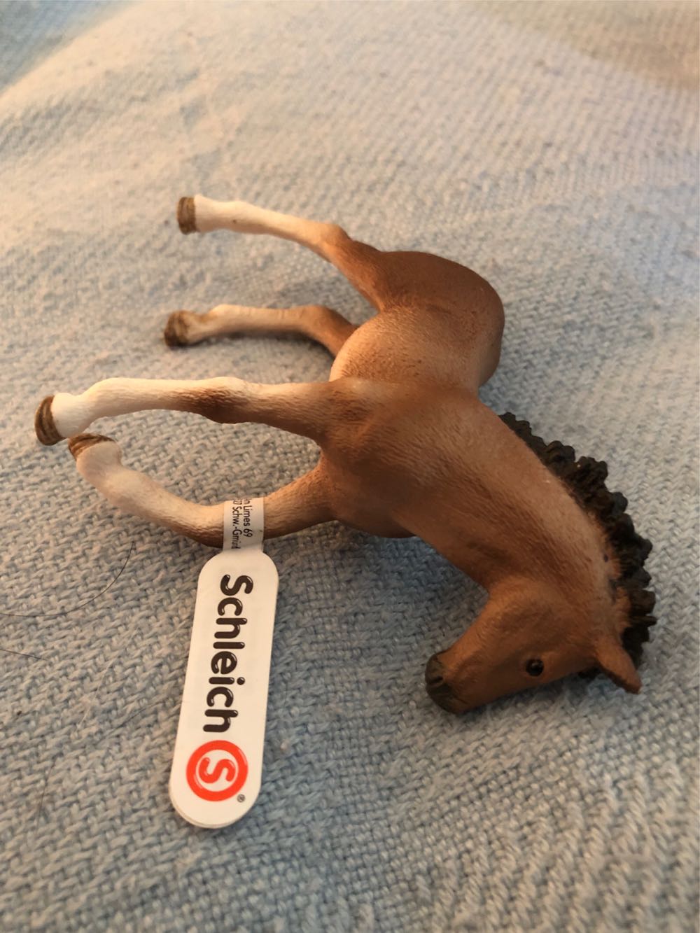 Schleich Horse Club Horse Toys For Girls And Boys Andalusian Foal Baby Horse Toy Figurine Ages 5  vinyl figure collectible [Barcode 4059433025575] - Main Image 3