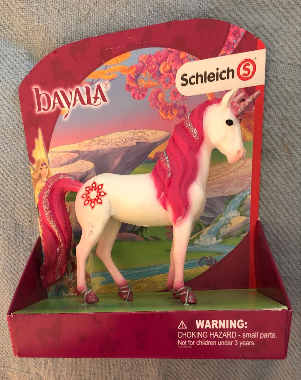 Schleich Bayala Unicorn Toys For Girls And Boys Mandala Unicorn Mare Unicorn Figurine Pink Ages 5  vinyl figure collectible [Barcode 4059433284446] - Main Image 2