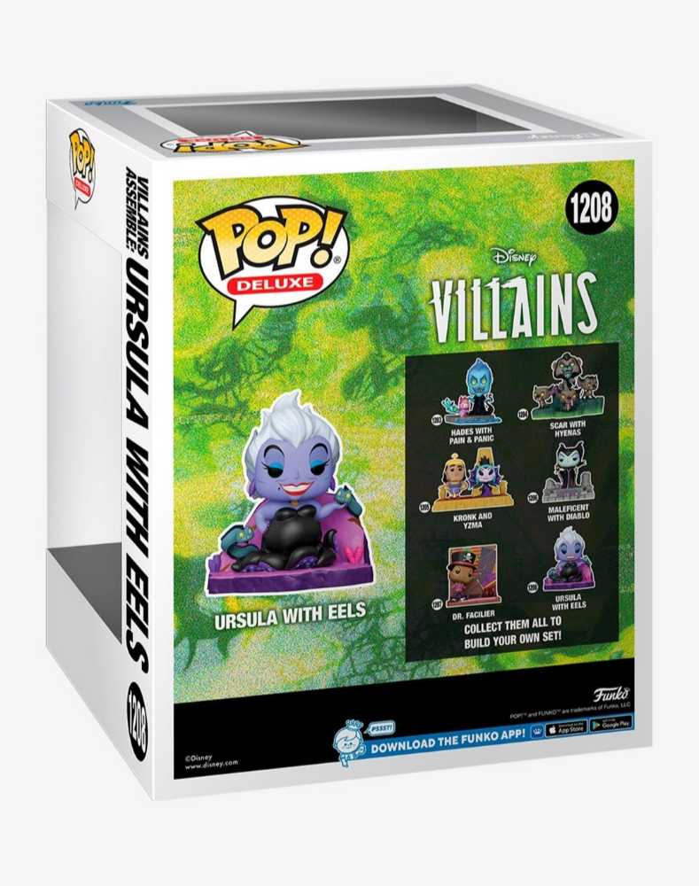 Villains Assemble: Ursula With Eels - Disney Villains vinyl figure collectible [Barcode 889698646819] - Main Image 3