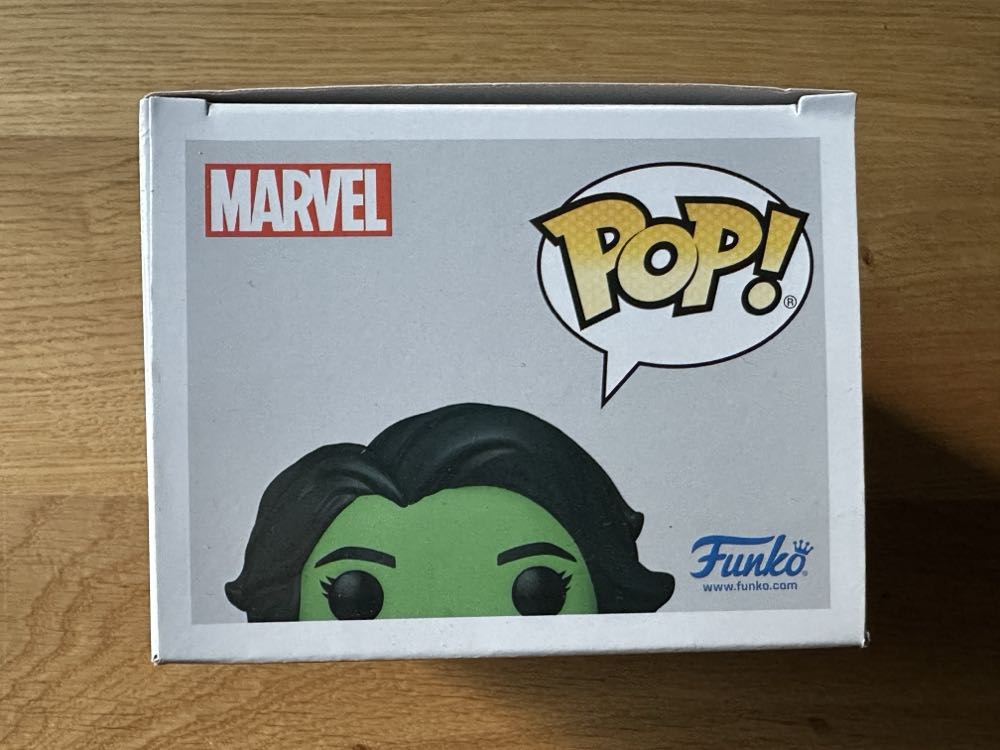 She-Hulk (Glitter Dress) Pop! 1127 - Marvel Universe vinyl figure collectible [Barcode 889698641975] - Main Image 5