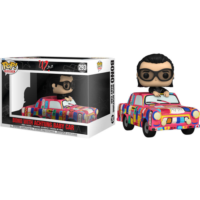 Bono (With Achtung Baby Car)  vinyl figure collectible [Barcode 889698640312] - Main Image 2