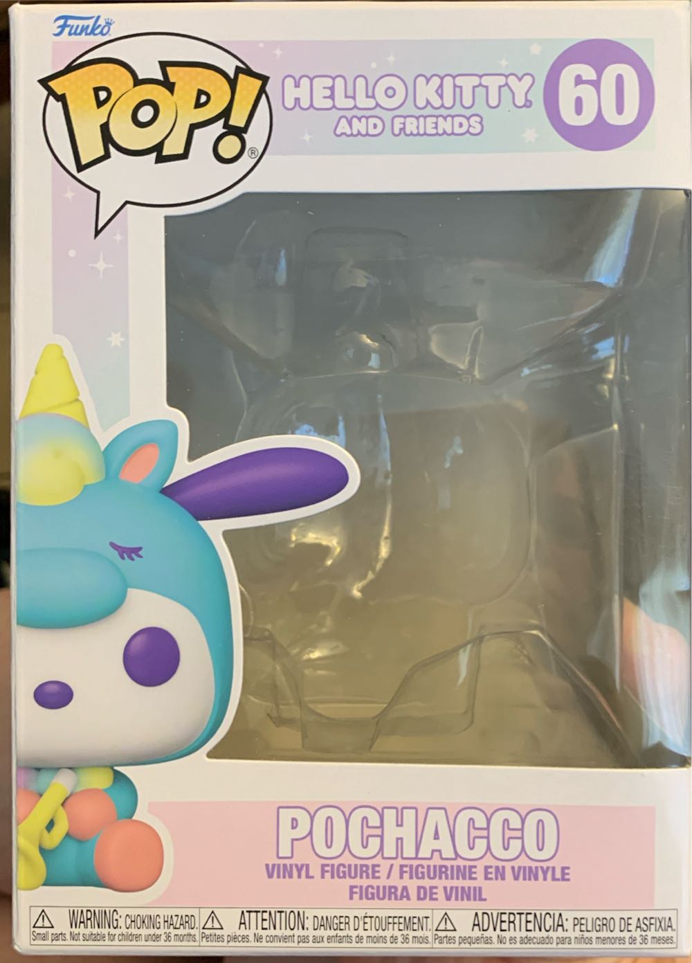Pochacco Unicorn Party - Hello Kitty vinyl figure collectible [Barcode 889698657525] - Main Image 2