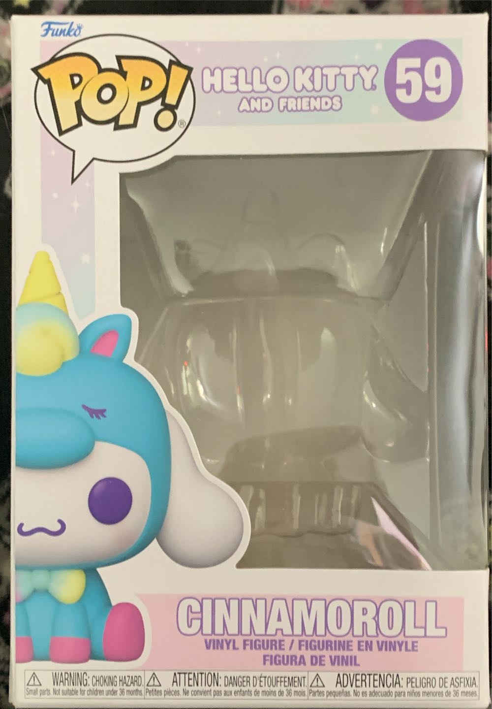 Cinnamoroll - Hello Kitty vinyl figure collectible [Barcode 889698657488] - Main Image 2