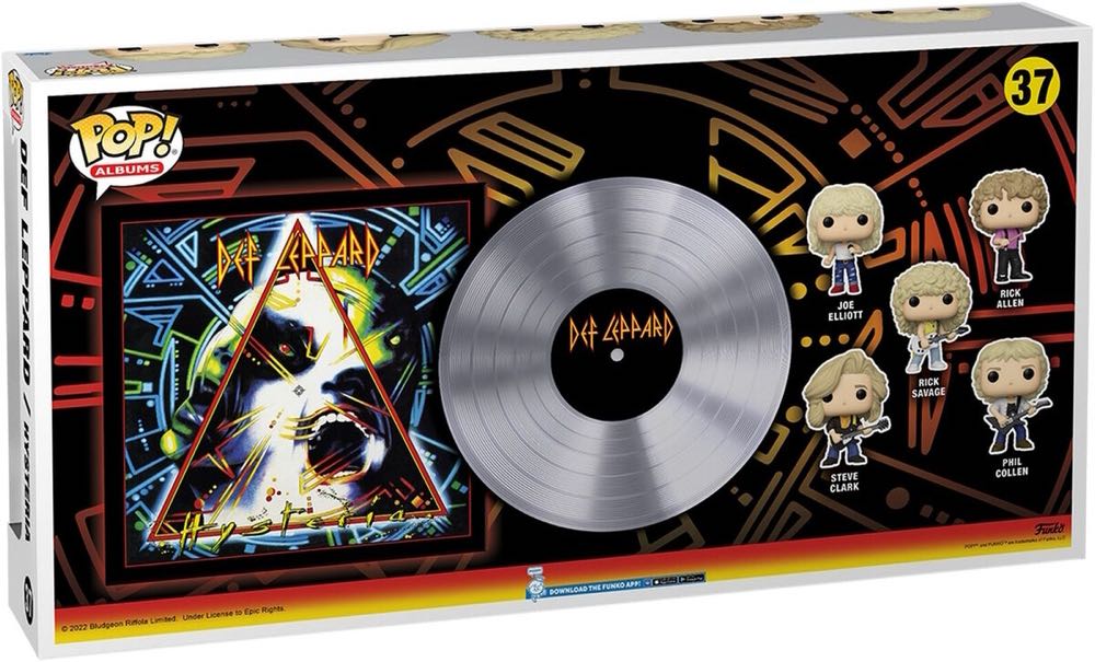 Hysteria (Def Leppard) - Def Leppard vinyl figure collectible [Barcode 889698677745] - Main Image 2