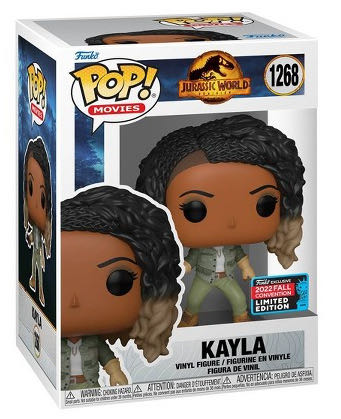 Kayla - Jurassic World vinyl figure collectible [Barcode 889698673488] - Main Image 3