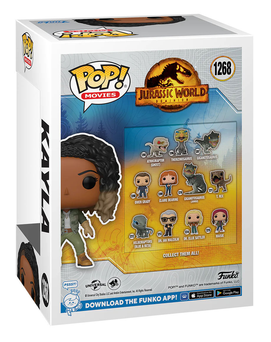 Kayla - Jurassic World vinyl figure collectible [Barcode 889698673488] - Main Image 4