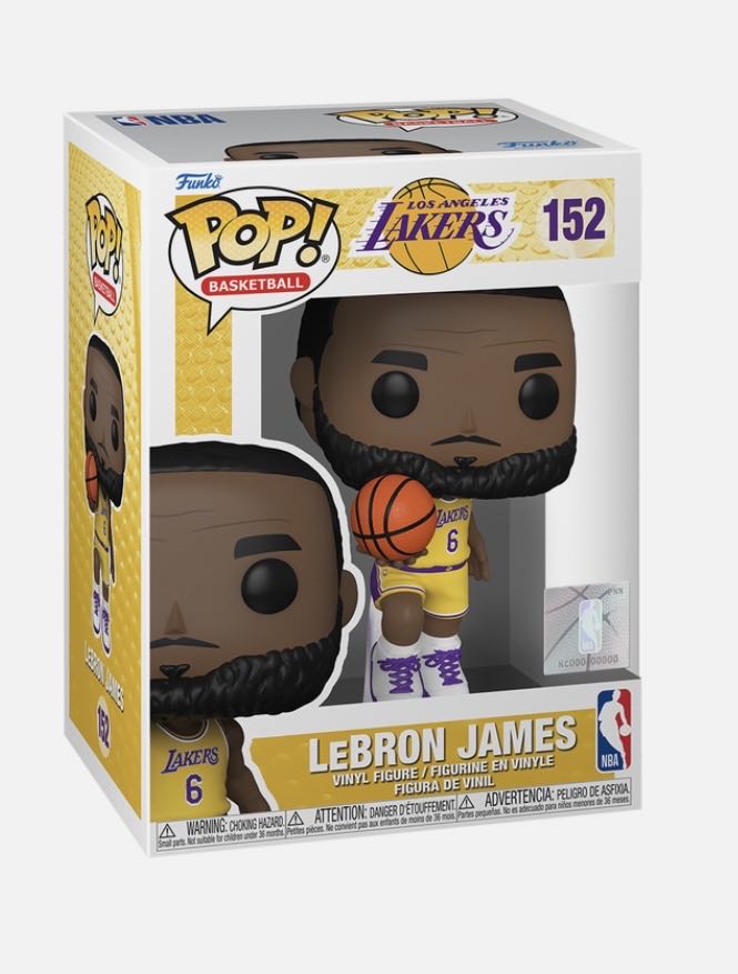 Lebron James - NBA vinyl figure collectible [Barcode 889698657921] - Main Image 2
