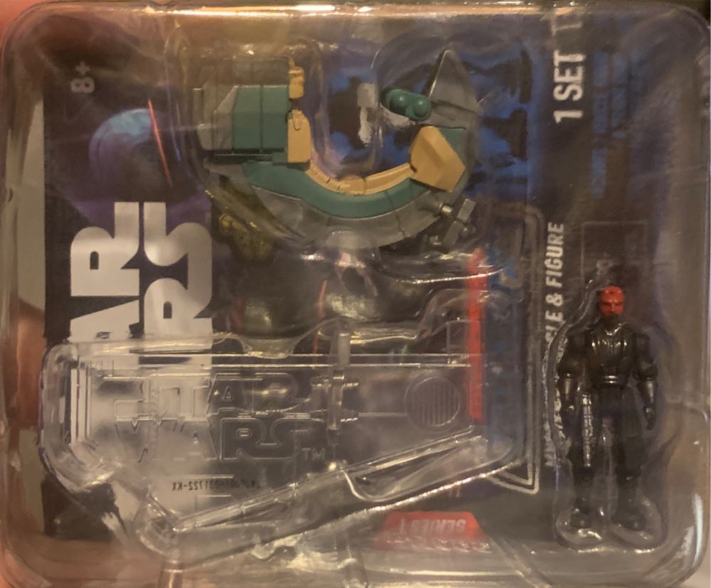 Star Wars Micro Galaxy Squadron Mystery Vehicle: Darth Maul  vinyl figure collectible [Barcode 191726416081] - Main Image 2