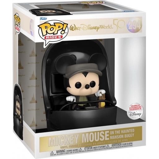 Mickey Mouse on the Haunted Mansion Buggy - Disney Parks vinyl figure collectible [Barcode 889698657204] - Main Image 2