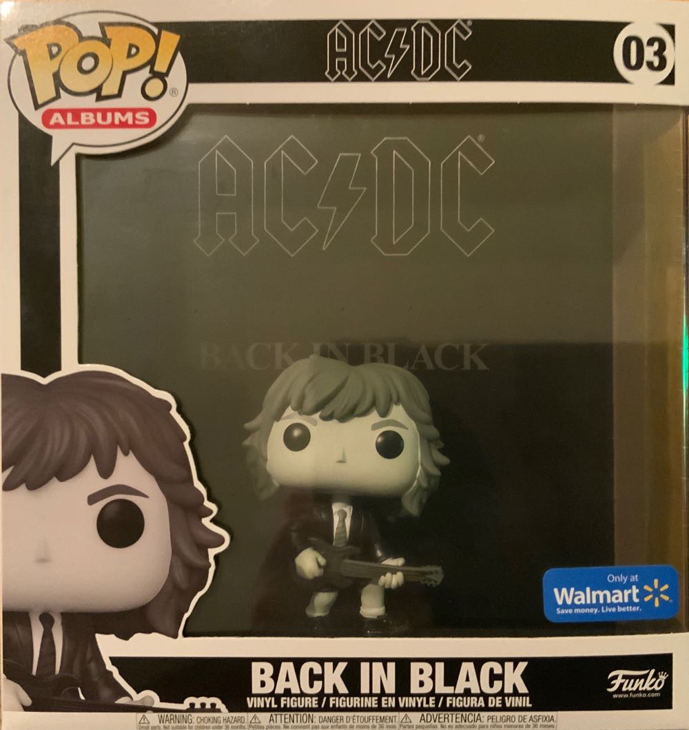 Back In Black - AC/DC vinyl figure collectible - Main Image 1